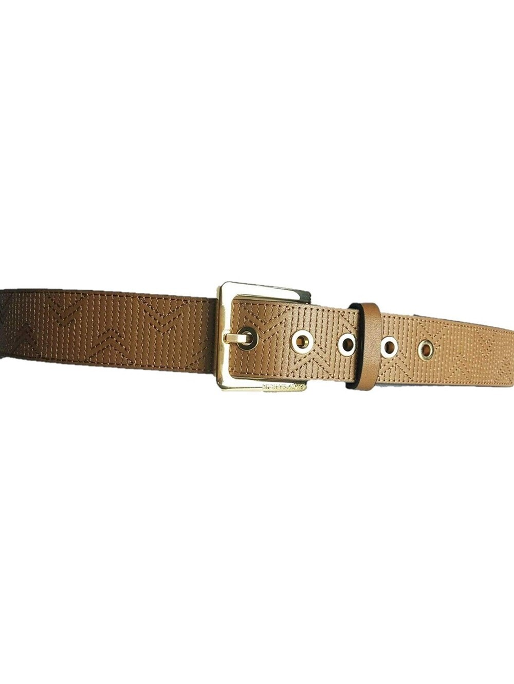 Michael Michael Kors Womens Quilted Stitch Buckle Belt Size M